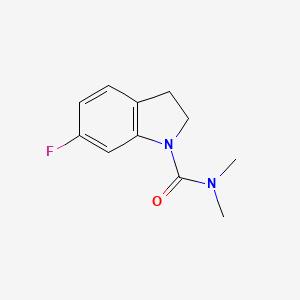 6-Fluoro-N,N-dimethyl-2,3-dihydro-1H-indole-1-carboxamide