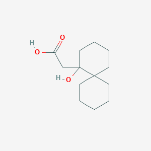 (1-Hydroxyspiro[5.5]undecan-1-yl)acetic acid