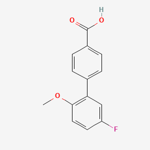 4-(5-Fluoro-2-methoxyphenyl)benzoic acid