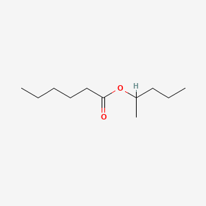 molecular formula C11H22O2 B14398354 2-Pentyl hexanoate CAS No. 88164-61-8