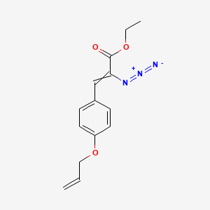 Ethyl 2-azido-3-{4-[(prop-2-en-1-yl)oxy]phenyl}prop-2-enoate