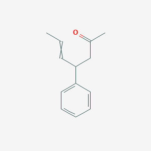 molecular formula C13H16O B14398405 4-Phenylhept-5-en-2-one CAS No. 88343-87-7