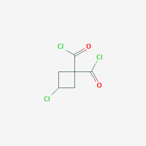 3-Chlorocyclobutane-1,1-dicarbonyl dichloride