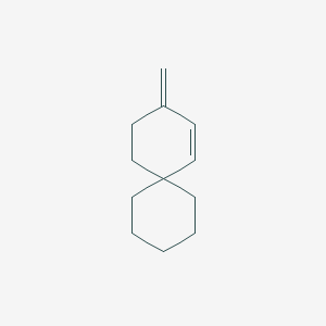 molecular formula C12H18 B14398453 3-Methylidenespiro[5.5]undec-1-ene CAS No. 87482-39-1