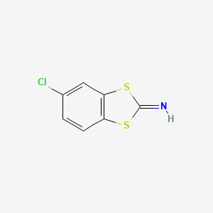 5-Chloro-2H-1,3-benzodithiol-2-imine