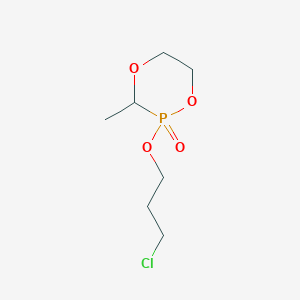 2-(3-Chloropropoxy)-3-methyl-1,4,2lambda~5~-dioxaphosphinan-2-one