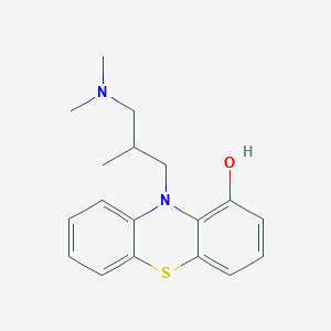 10-[3-(Dimethylamino)-2-methylpropyl]-10H-phenothiazin-1-OL