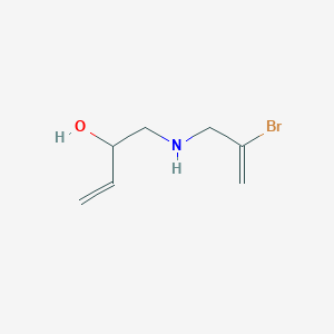 1-(2-Bromoprop-2-enylamino)but-3-en-2-ol