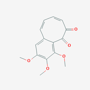 2,3,4-Trimethoxybenzo[8]annulene-5,6-dione