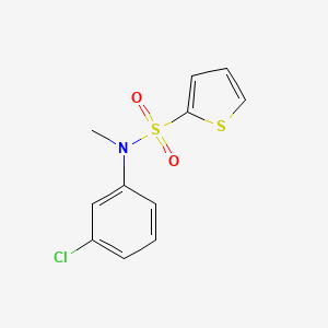 N-(3-Chlorophenyl)-N-methylthiophene-2-sulfonamide