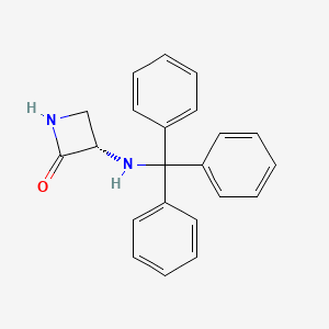 (3S)-3-[(Triphenylmethyl)amino]azetidin-2-one