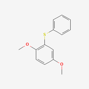 1,4-Dimethoxy-2-(phenylsulfanyl)benzene