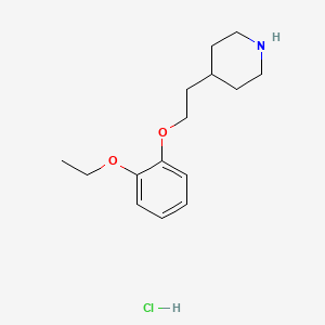 4-[2-(2-Ethoxyphenoxy)ethyl]piperidine hydrochloride