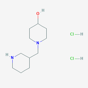 1-(3-Piperidinylmethyl)-4-piperidinol dihydrochloride
