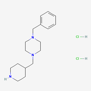1-Benzyl-4-(4-piperidinylmethyl)piperazine dihydrochloride