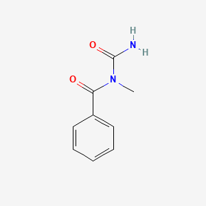 molecular formula C9H10N2O2 B14399153 N-Carbamoyl-N-methylbenzamide CAS No. 89879-88-9