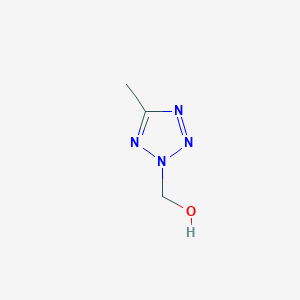 molecular formula C3H6N4O B14399166 (5-Methyl-2H-tetrazol-2-yl)methanol CAS No. 86979-32-0