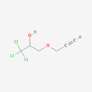 1,1,1-Trichloro-3-[(prop-2-yn-1-yl)oxy]propan-2-ol