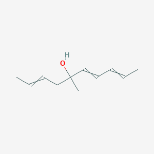 5-Methyldeca-2,6,8-trien-5-OL