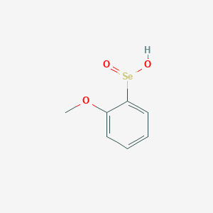 molecular formula C7H8O3Se B14399247 2-Methoxybenzeneseleninic acid CAS No. 88404-77-7