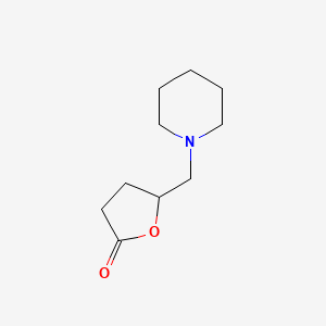 5-[(Piperidin-1-yl)methyl]oxolan-2-one