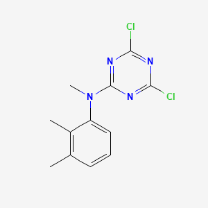 4,6-dichloro-N-(2,3-dimethylphenyl)-N-methyl-1,3,5-triazin-2-amine