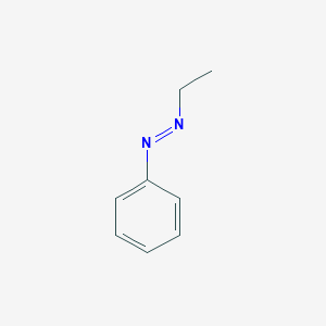 molecular formula C8H10N2 B14399336 (E)-1-Ethyl-2-phenyldiazene CAS No. 89811-44-9