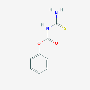 molecular formula C8H8N2O2S B14399360 Phenyl carbamothioylcarbamate CAS No. 89879-65-2