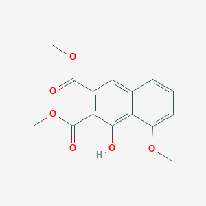 Dimethyl 1-hydroxy-8-methoxynaphthalene-2,3-dicarboxylate