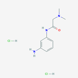 N~1~-(3-Aminophenyl)-N~2~,N~2~-dimethylglycinamide dihydrochloride