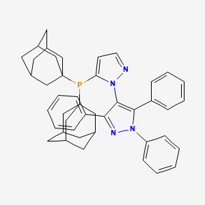 molecular formula C44H47N4P B1439958 Ad-BippyPhos CAS No. 1239478-87-5