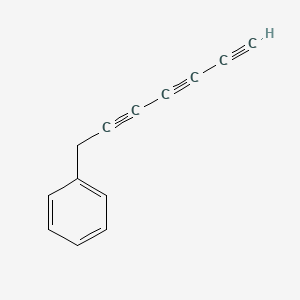 (Hepta-2,4,6-triyn-1-yl)benzene