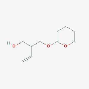 2-{[(Oxan-2-yl)oxy]methyl}but-3-en-1-ol