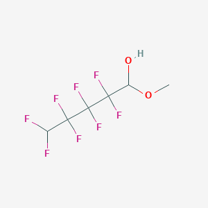 2,2,3,3,4,4,5,5-Octafluoro-1-methoxypentan-1-ol