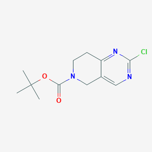 tert-Butyl 2-chloro-7,8-dihydropyrido[4,3-d]pyrimidine-6(5H)-carboxylate