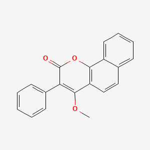 4-Methoxy-3-phenyl-2H-naphtho[1,2-b]pyran-2-one