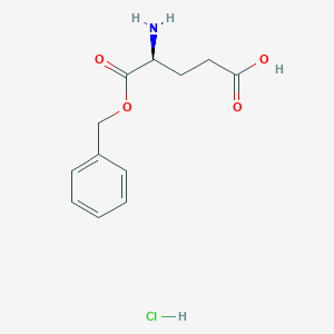 molecular formula C12H16ClNO4 B1439979 H-Glu-Obzl.HCl CAS No. 945651-03-6