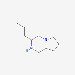 B1439987 3-Propyloctahydropyrrolo[1,2-a]pyrazine CAS No. 1072102-33-0