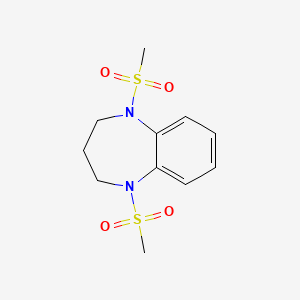 1,5-Di(methanesulfonyl)-2,3,4,5-tetrahydro-1H-1,5-benzodiazepine