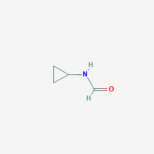 molecular formula C4H7NO B143999 N-Cyclopropylformamide CAS No. 58644-54-5