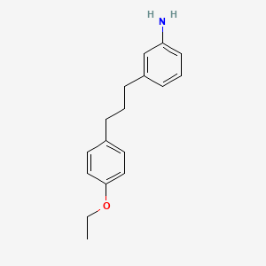 3-[3-(4-Ethoxyphenyl)propyl]aniline