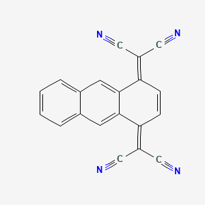 Propanedinitrile, 2,2'-(1,4-anthracenediylidene)bis-