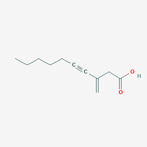 3-Methylidenedec-4-ynoic acid