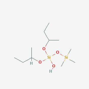 Dibutan-2-yl trimethylsilyl hydrogen orthosilicate