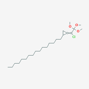 1-(1-Chloro-2,2,2-trimethoxyethylidene)-2-hexadecylcyclopropane