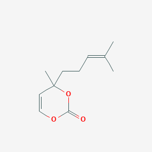 4-Methyl-4-(4-methylpent-3-en-1-yl)-2H,4H-1,3-dioxin-2-one