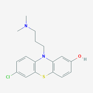 7-Chloro-10-[3-(dimethylamino)propyl]-10H-phenothiazin-2-OL