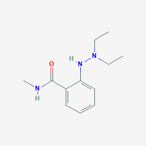 2-(2,2-Diethylhydrazinyl)-N-methylbenzamide