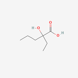 molecular formula C7H14O3 B14400105 2-Ethyl-2-hydroxypentanoic acid 