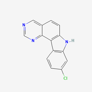 9-Chloro-7H-pyrimido[5,4-c]carbazole